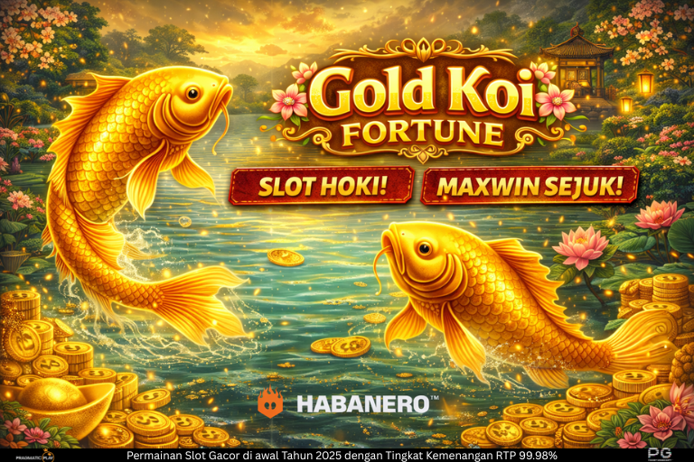 Gold Koi Fortune – Slot Keberuntungan Asia dengan Simbol Ikan